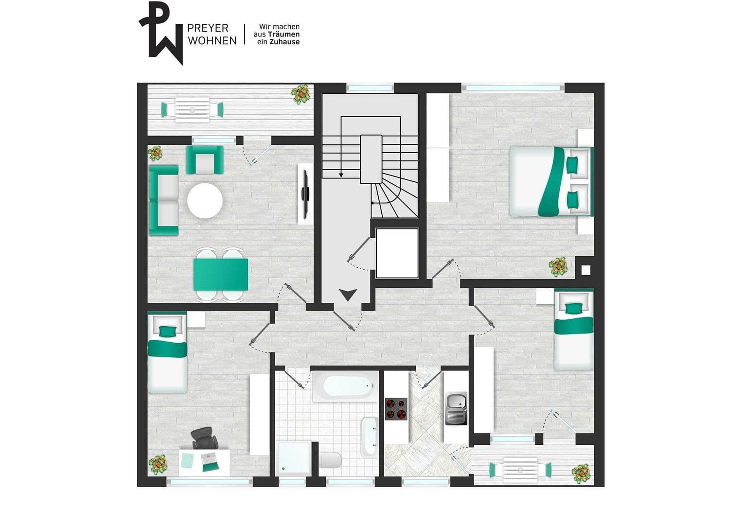 Prodej bytu 4+1 114 m², Theodor-Heuss-Ring 42, Köln, Severní Porýní-Vestfálsko Prodej bytu 4+1 114 m², Theodor-Heuss-Ring 42, Köln, Severní Porýní-Vestfálsko