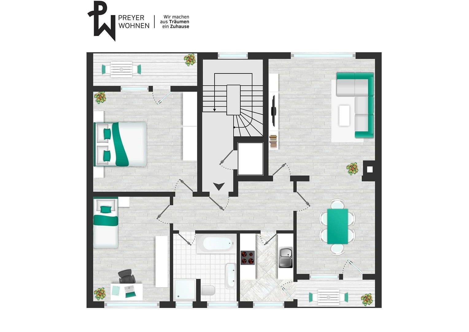 Prodej bytu 4+1 114 m², Theodor-Heuss-Ring 42, Köln, Severní Porýní-Vestfálsko Prodej bytu 4+1 114 m², Theodor-Heuss-Ring 42, Köln, Severní Porýní-Vestfálsko