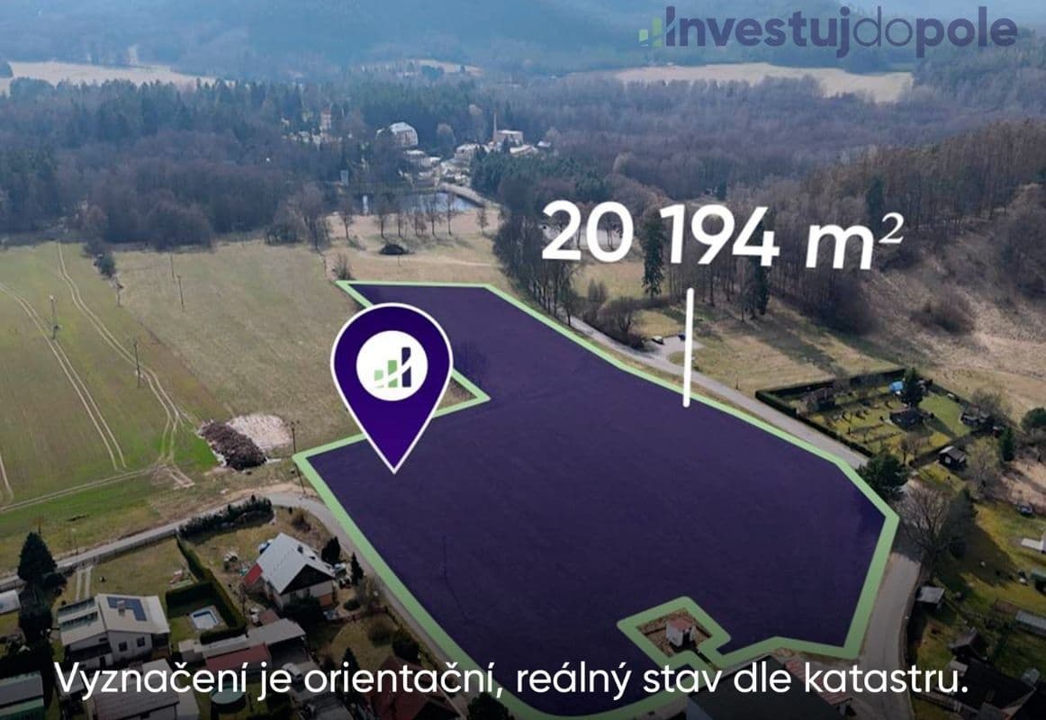Prodej pozemku 20.194 m², Osečná, Liberecký kraj Prodej pozemku 20.194 m², Osečná, Liberecký kraj