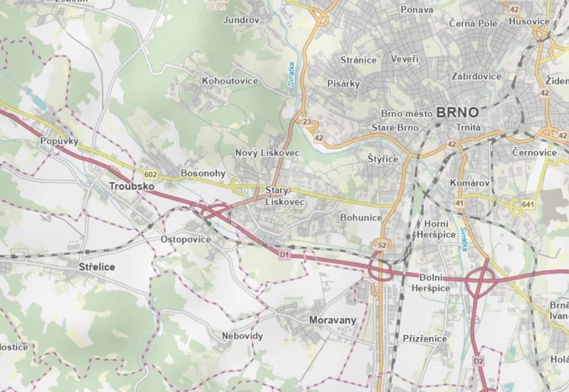 Prodej pozemku 912 m², Brno, Jihomoravský kraj Prodej pozemku 912 m², Brno, Jihomoravský kraj
