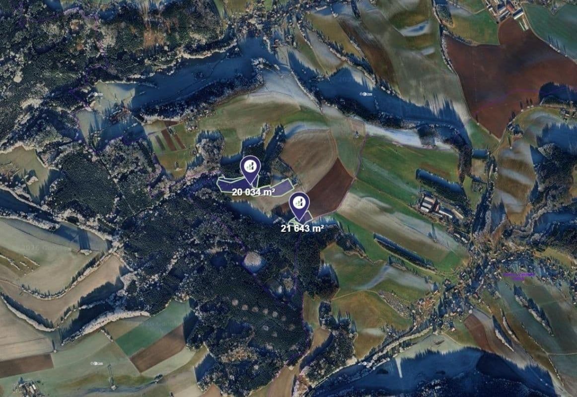 Prodej pozemku 41.677 m², Česká Rybná, Pardubický kraj Prodej pozemku 41.677 m², Česká Rybná, Pardubický kraj