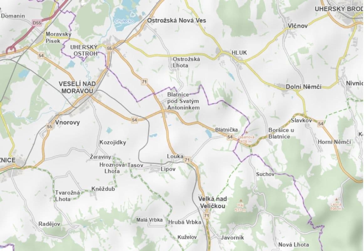 Prodej pozemku 1.113 m², Blatnice pod Svatým Antonínkem, Jihomoravský kraj Prodej pozemku 1.113 m², Blatnice pod Svatým Antonínkem, Jihomoravský kraj