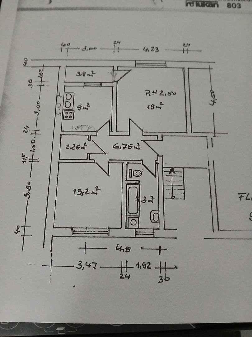 Pronájem bytu 2+1 60 m², Karlsbader Strasse 12, Passau, Bavorsko Pronájem bytu 2+1 60 m², Karlsbader Strasse 12, Passau, Bavorsko