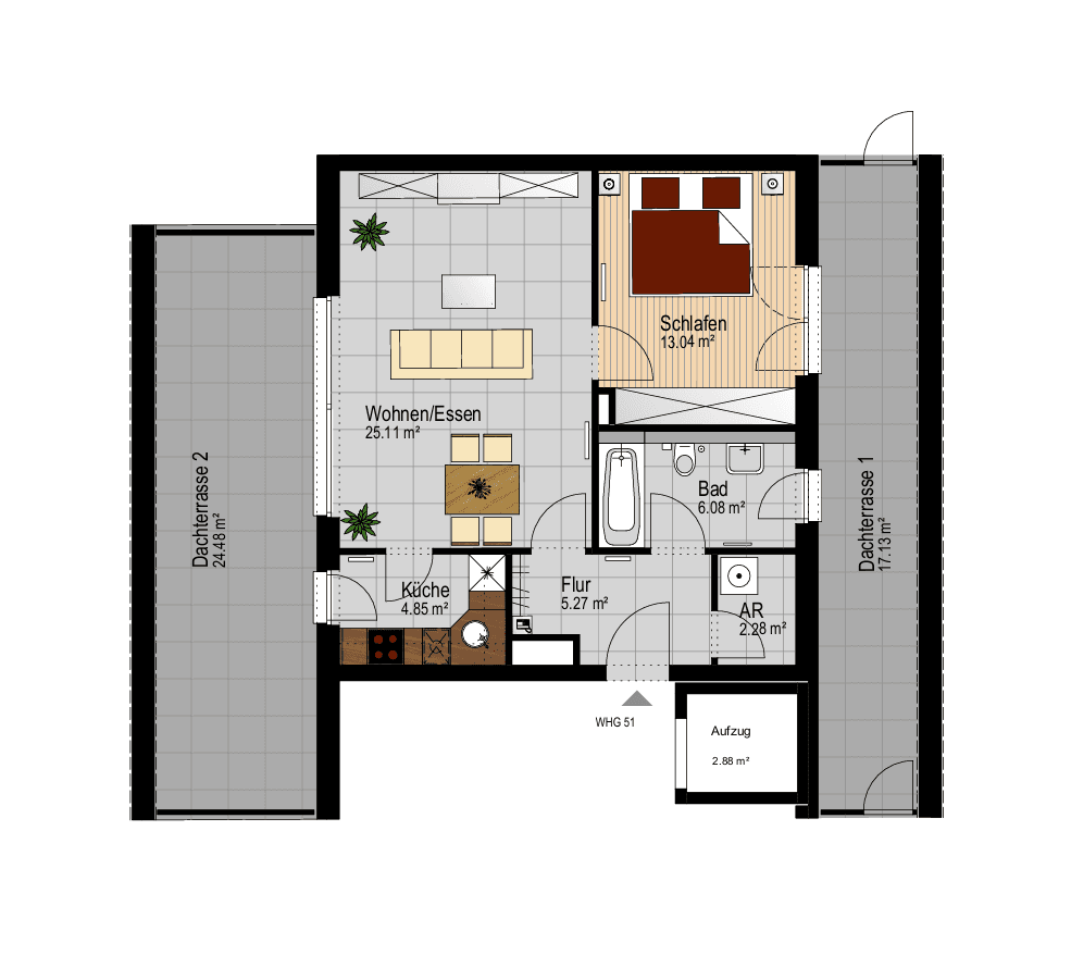Prodej bytu 2+1 78 m², Franz-Marc-Straße 1, Puchheim-Bahnhof, Bavorsko Prodej bytu 2+1 78 m², Franz-Marc-Straße 1, Puchheim-Bahnhof, Bavorsko