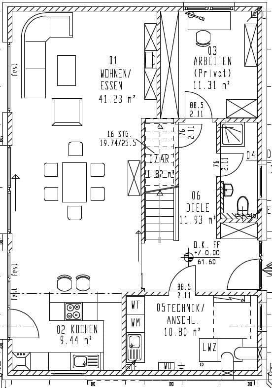 Prodej domu 176 m², pozemek 780 m², Datteln, Severní Porýní-Vestfálsko Prodej domu 176 m², pozemek 780 m², Datteln, Severní Porýní-Vestfálsko