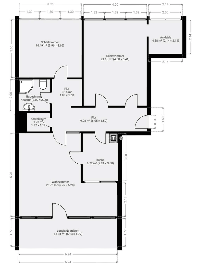 Pronájem bytu 3+1 96 m², Schwertstraße 65, Krefeld, Severní Porýní-Vestfálsko Pronájem bytu 3+1 96 m², Schwertstraße 65, Krefeld, Severní Porýní-Vestfálsko