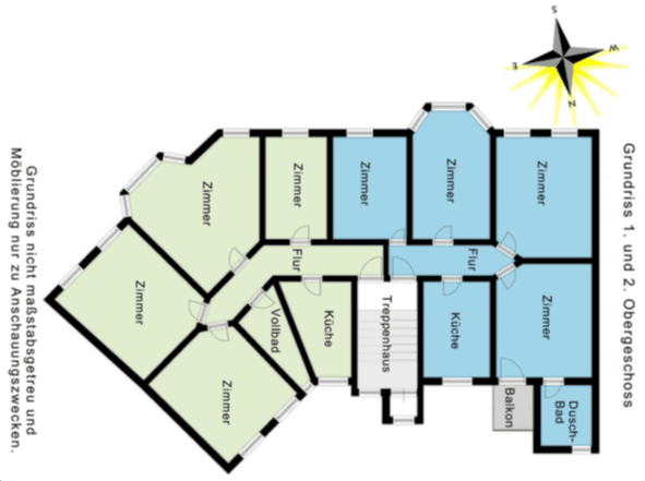 Pronájem bytu 4+1 95 m², Flensburg, Šlesvicko-Holštýnsko Pronájem bytu 4+1 95 m², Flensburg, Šlesvicko-Holštýnsko