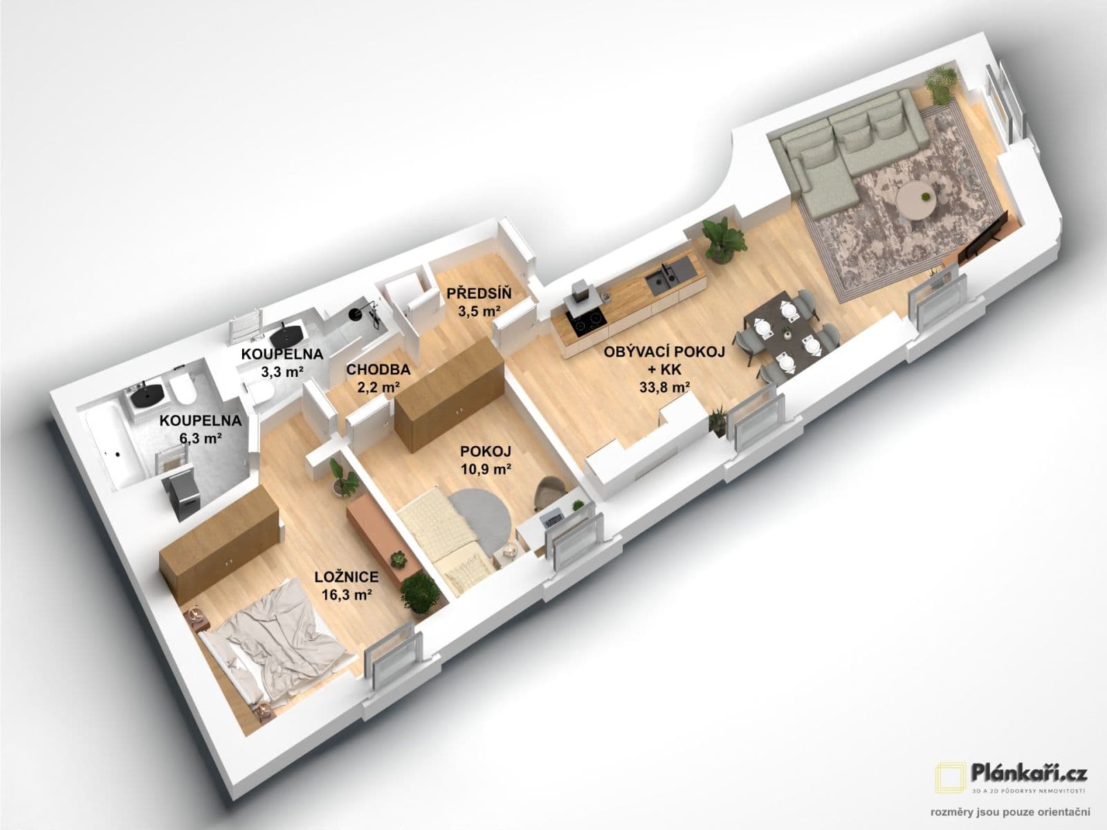 Prodej bytu 3+kk 77 m², Petrská, Praha, Praha Prodej bytu 3+kk 77 m², Petrská, Praha, Praha