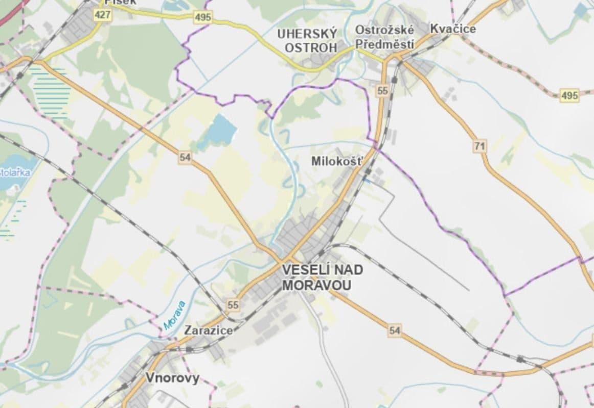 Prodej pozemku 2.150 m², Veselí nad Moravou, Jihomoravský kraj Prodej pozemku 2.150 m², Veselí nad Moravou, Jihomoravský kraj