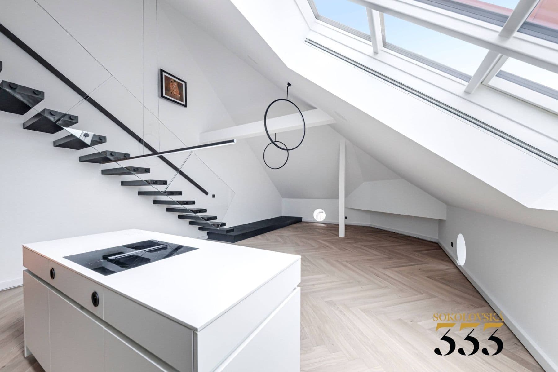 Pronájem bytu 4+kk 159 m², Sokolovská, Praha, Praha Pronájem bytu 4+kk 159 m², Sokolovská, Praha, Praha