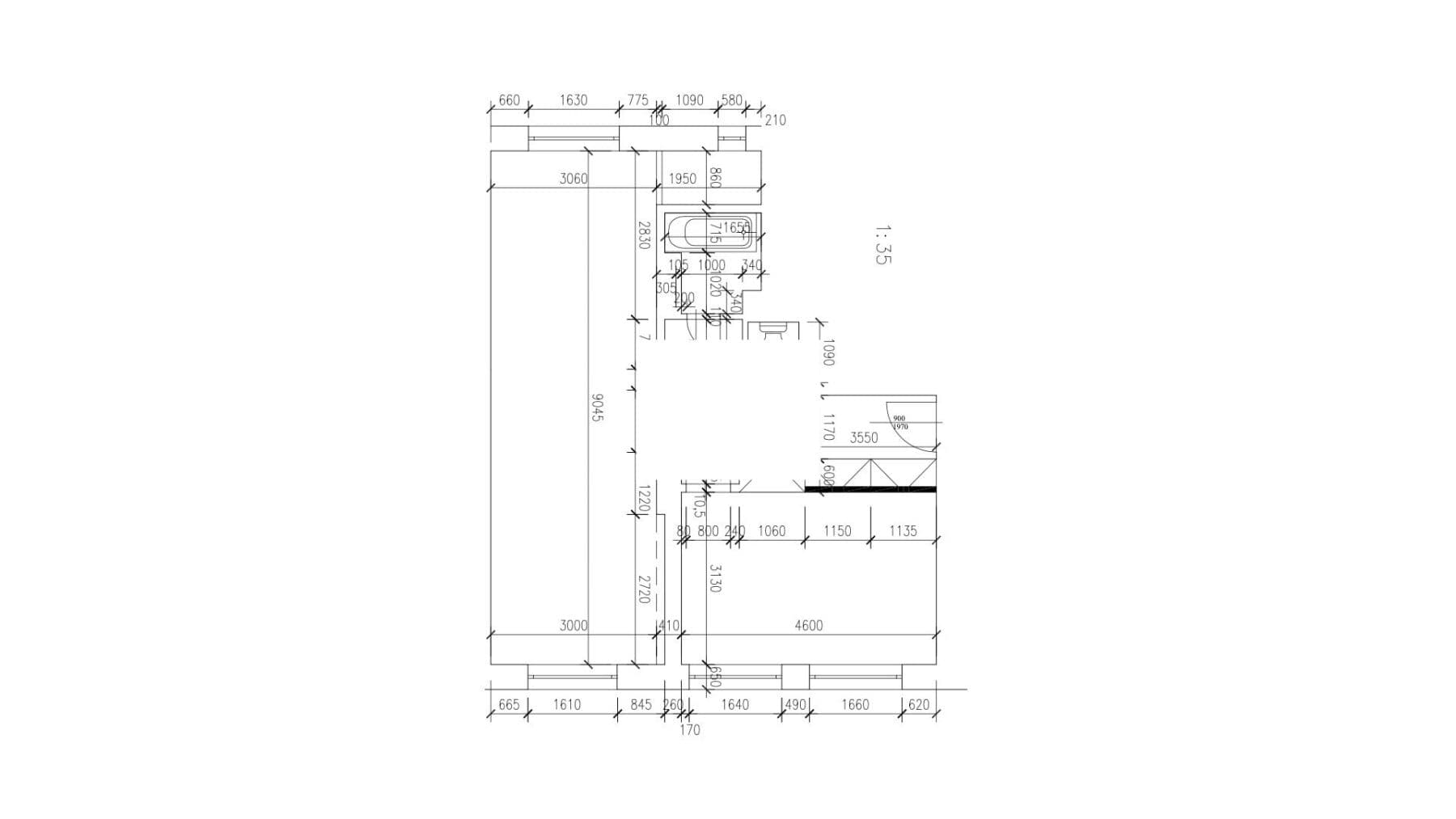 Pronájem bytu 2+kk 56 m², Horňátecká, Praha, Praha Pronájem bytu 2+kk 56 m², Horňátecká, Praha, Praha
