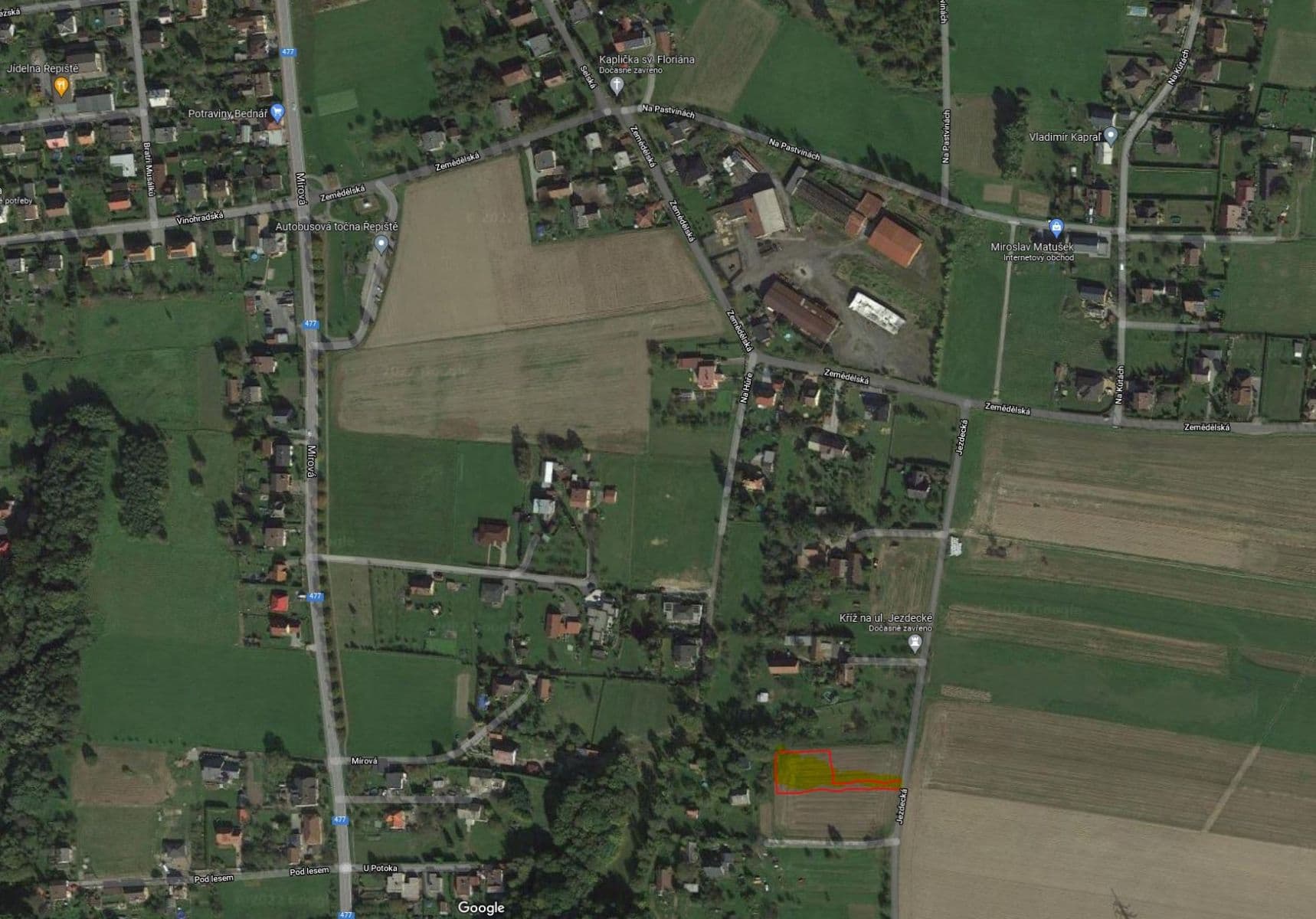 Prodej pozemku 1.682 m², Řepiště, Moravskoslezský kraj Prodej pozemku 1.682 m², Řepiště, Moravskoslezský kraj