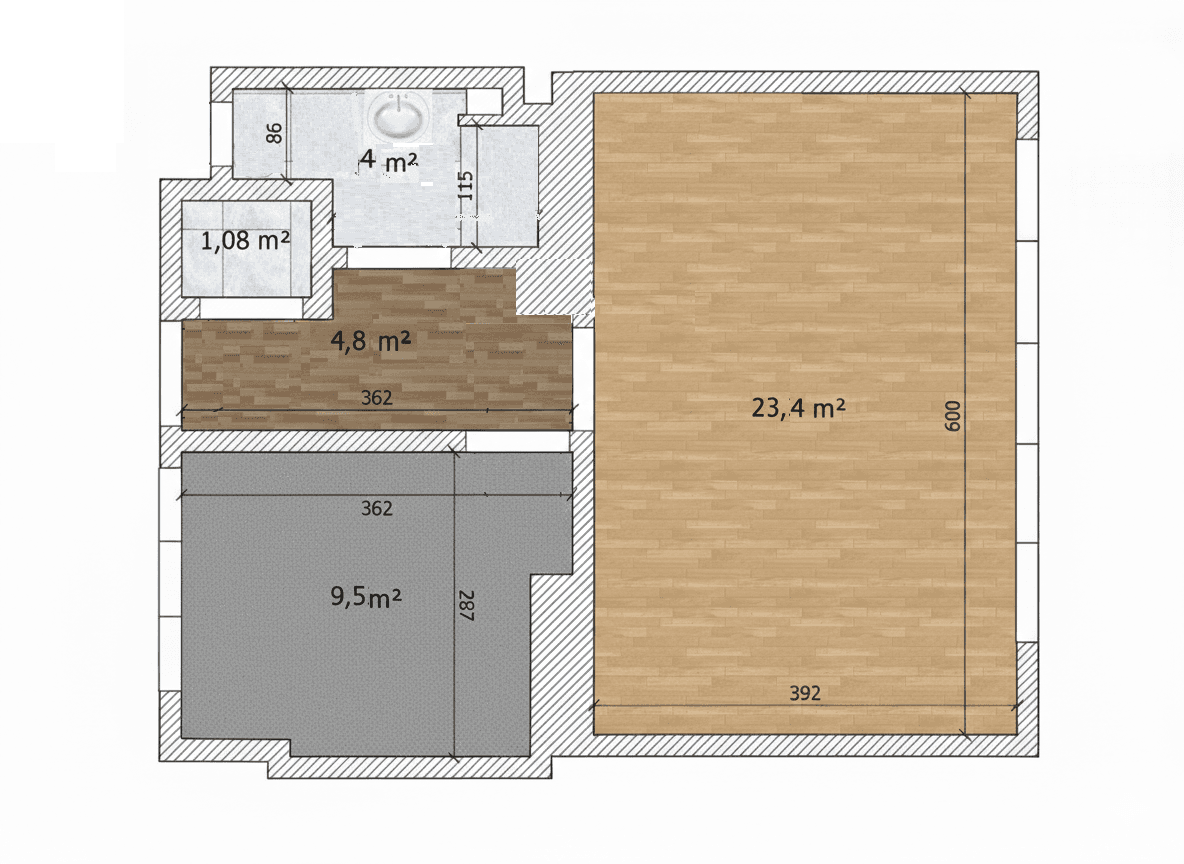 Pronájem bytu 2+kk 43 m², Humpolecká, Praha, Praha Pronájem bytu 2+kk 43 m², Humpolecká, Praha, Praha