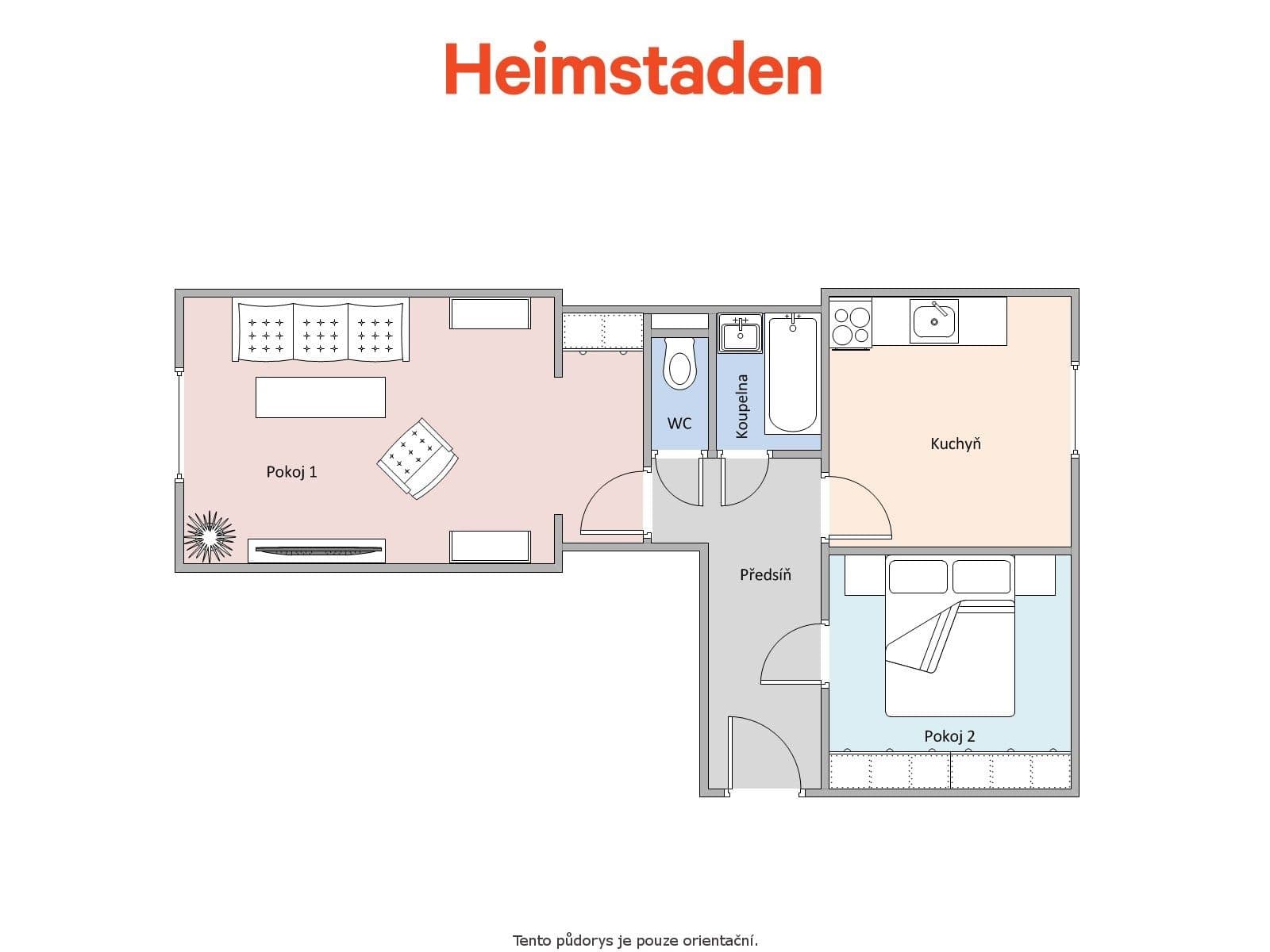 Pronájem bytu 2+1 54 m², Beethovenova, Havířov, Moravskoslezský kraj Pronájem bytu 2+1 54 m², Beethovenova, Havířov, Moravskoslezský kraj