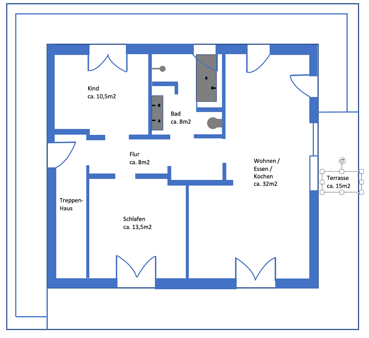 Pronájem bytu 3+1 86 m², Neusatzer Straße 5, München, Bavorsko Pronájem bytu 3+1 86 m², Neusatzer Straße 5, München, Bavorsko