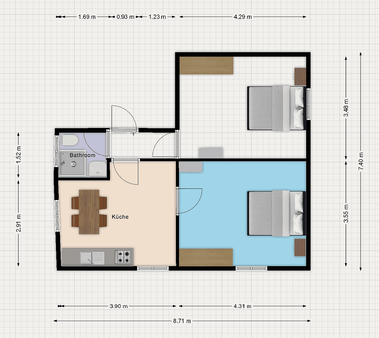 Pronájem bytu 2+1 50 m², Grenzach-Wyhlen, Bádensko-Württembersko Pronájem bytu 2+1 50 m², Grenzach-Wyhlen, Bádensko-Württembersko