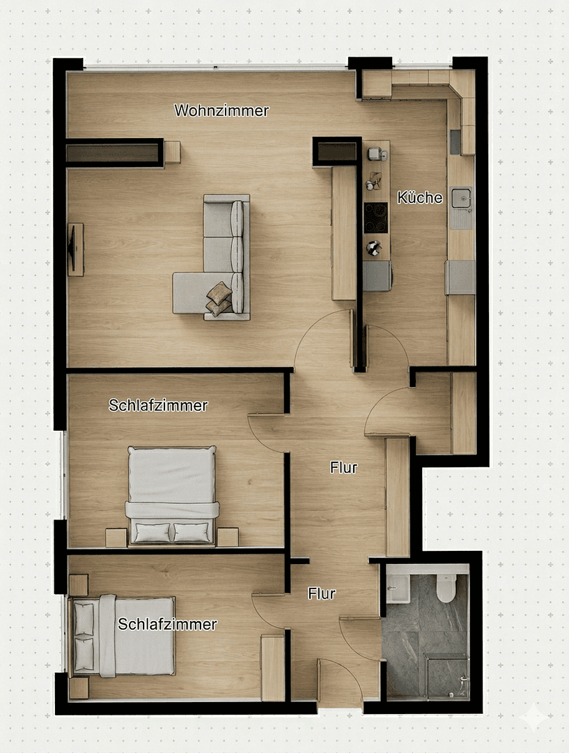 Prodej bytu 3+1 86 m², Paderborn, Severní Porýní-Vestfálsko Prodej bytu 3+1 86 m², Paderborn, Severní Porýní-Vestfálsko