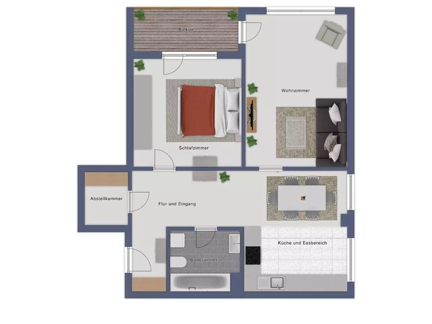 Pronájem bytu 2+kk 81 m², Stuttgart, Bádensko-Württembersko Pronájem bytu 2+kk 81 m², Stuttgart, Bádensko-Württembersko