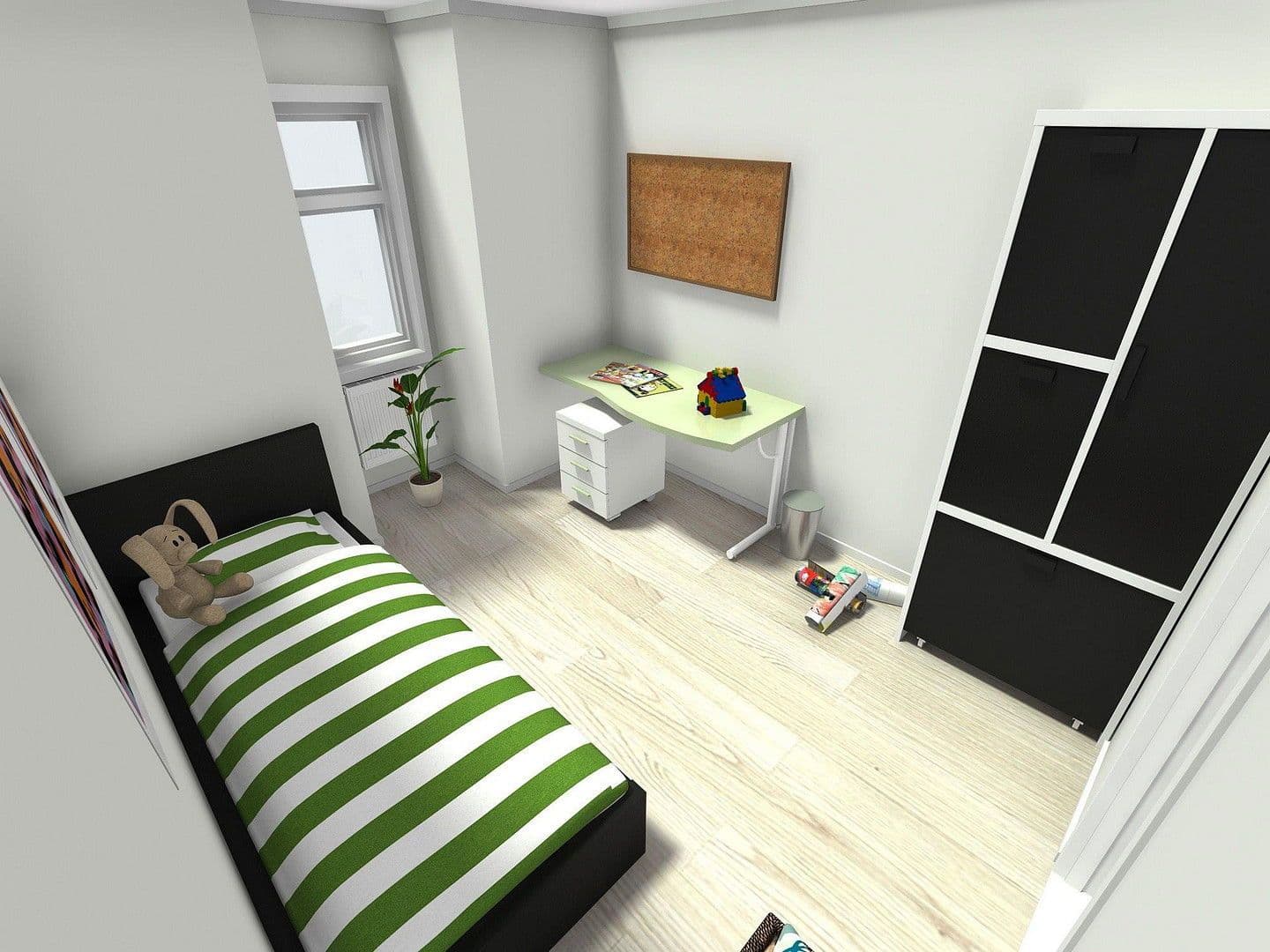 Pronájem bytu 3+1 84 m², Chemnitzer Str. 72, Meerane, Sasko Pronájem bytu 3+1 84 m², Chemnitzer Str. 72, Meerane, Sasko