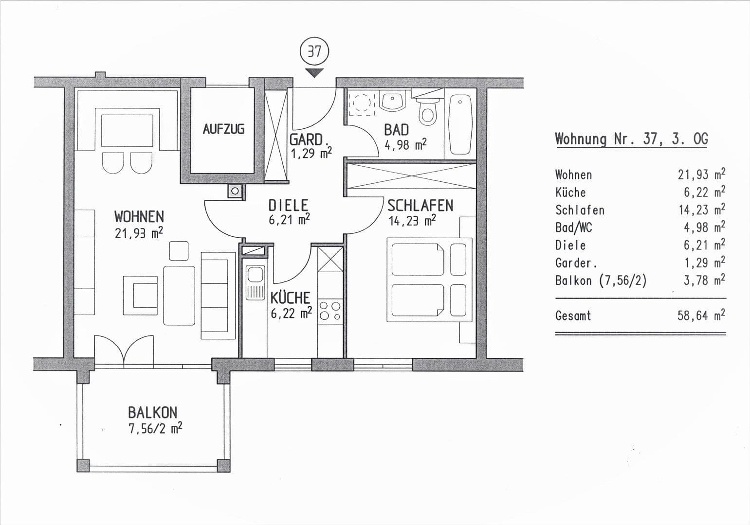 Pronájem bytu 2+1 59 m², Remboldstr. 1a, Augsburg, Bavorsko Pronájem bytu 2+1 59 m², Remboldstr. 1a, Augsburg, Bavorsko