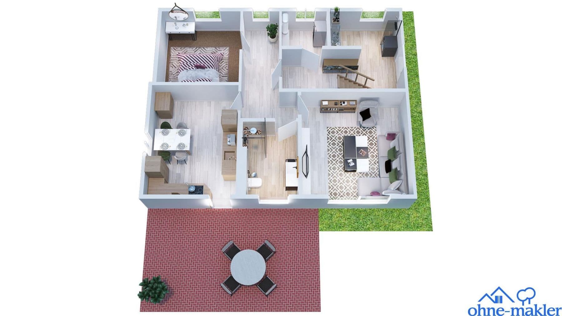 Prodej domu 135 m², pozemek 1.670 m², Hohenlucht 5, Oederquart, Dolní Sasko Prodej domu 135 m², pozemek 1.670 m², Hohenlucht 5, Oederquart, Dolní Sasko