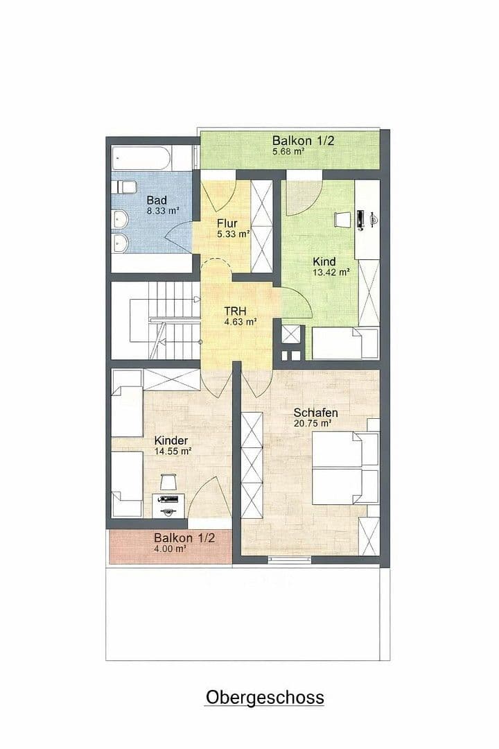 Prodej domu 144 m², pozemek 314 m², Krailling, Bavorsko Prodej domu 144 m², pozemek 314 m², Krailling, Bavorsko