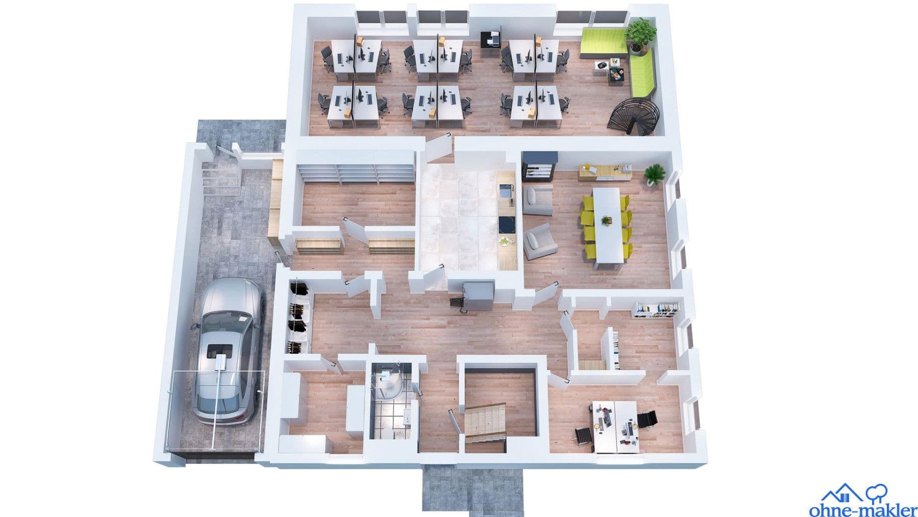 Prodej domu 343 m², pozemek 971 m², Braunschweig, Dolní Sasko Prodej domu 343 m², pozemek 971 m², Braunschweig, Dolní Sasko