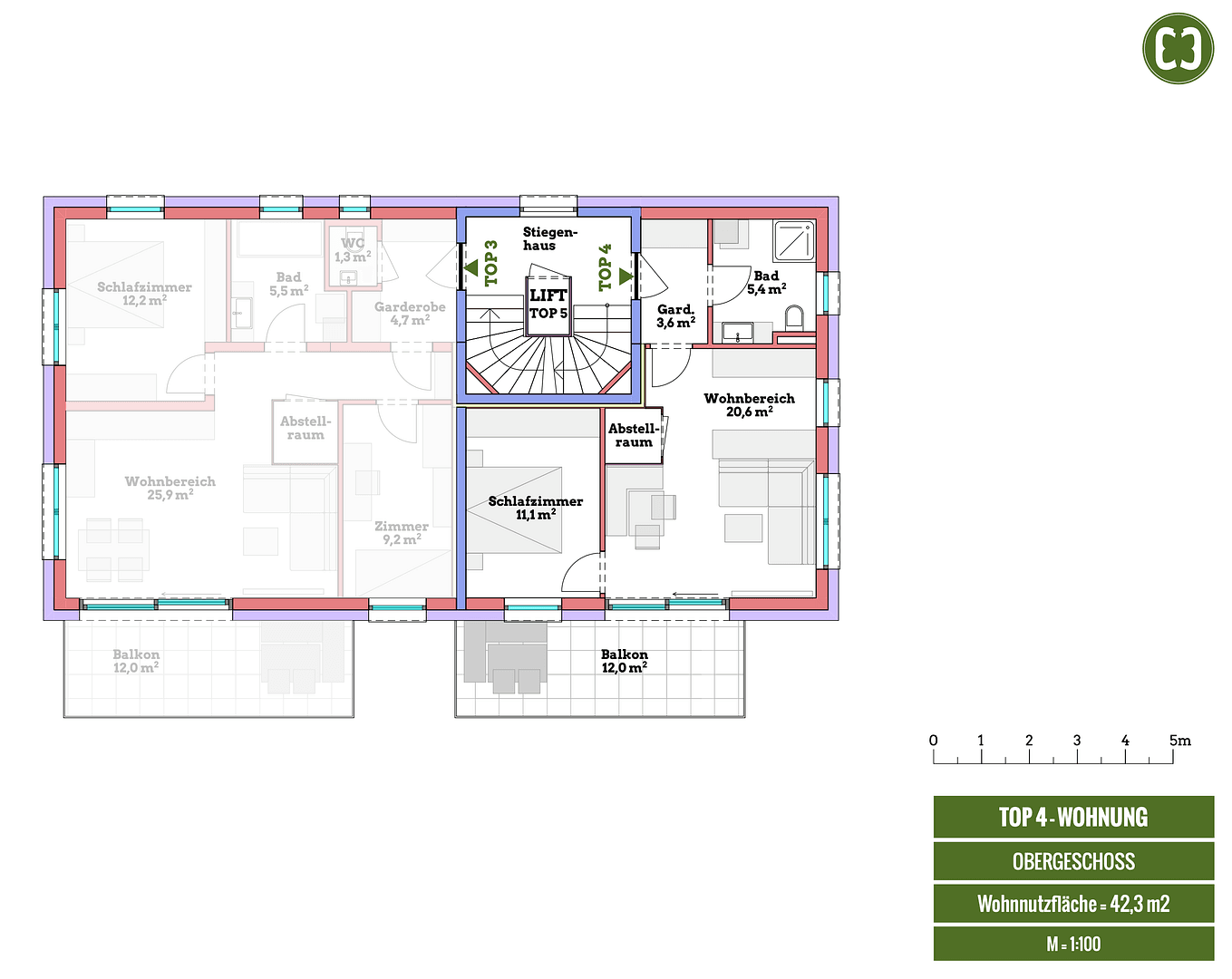 Prodej bytu 2+1 43 m², Salzburg, Salcbursko Prodej bytu 2+1 43 m², Salzburg, Salcbursko