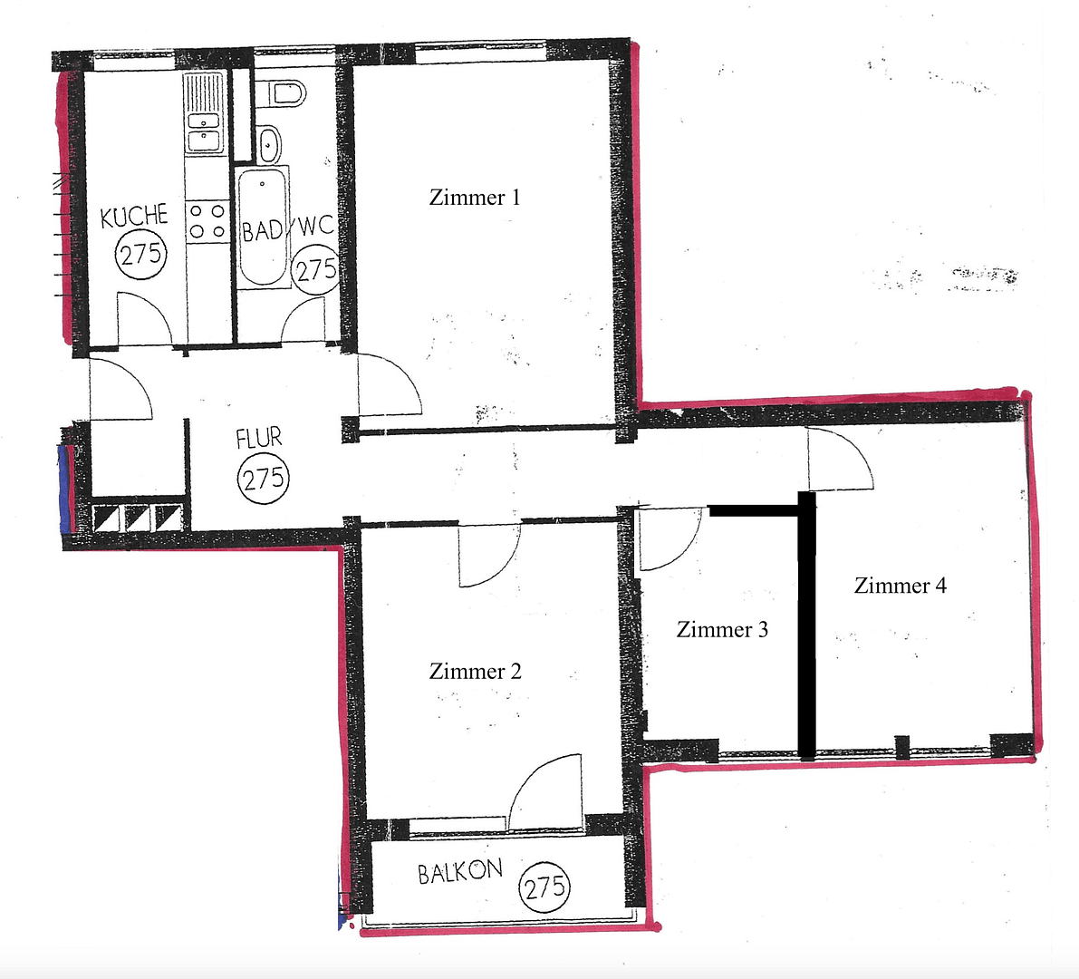 Pronájem bytu 1+1 15 m², Ackermannstrasse 1, München, Bavorsko Pronájem bytu 1+1 15 m², Ackermannstrasse 1, München, Bavorsko