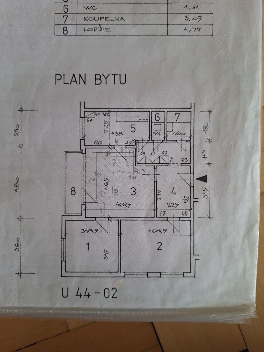 Prodej bytu 3+1 76 m², Oblá, Brno, Jihomoravský kraj Prodej bytu 3+1 76 m², Oblá, Brno, Jihomoravský kraj