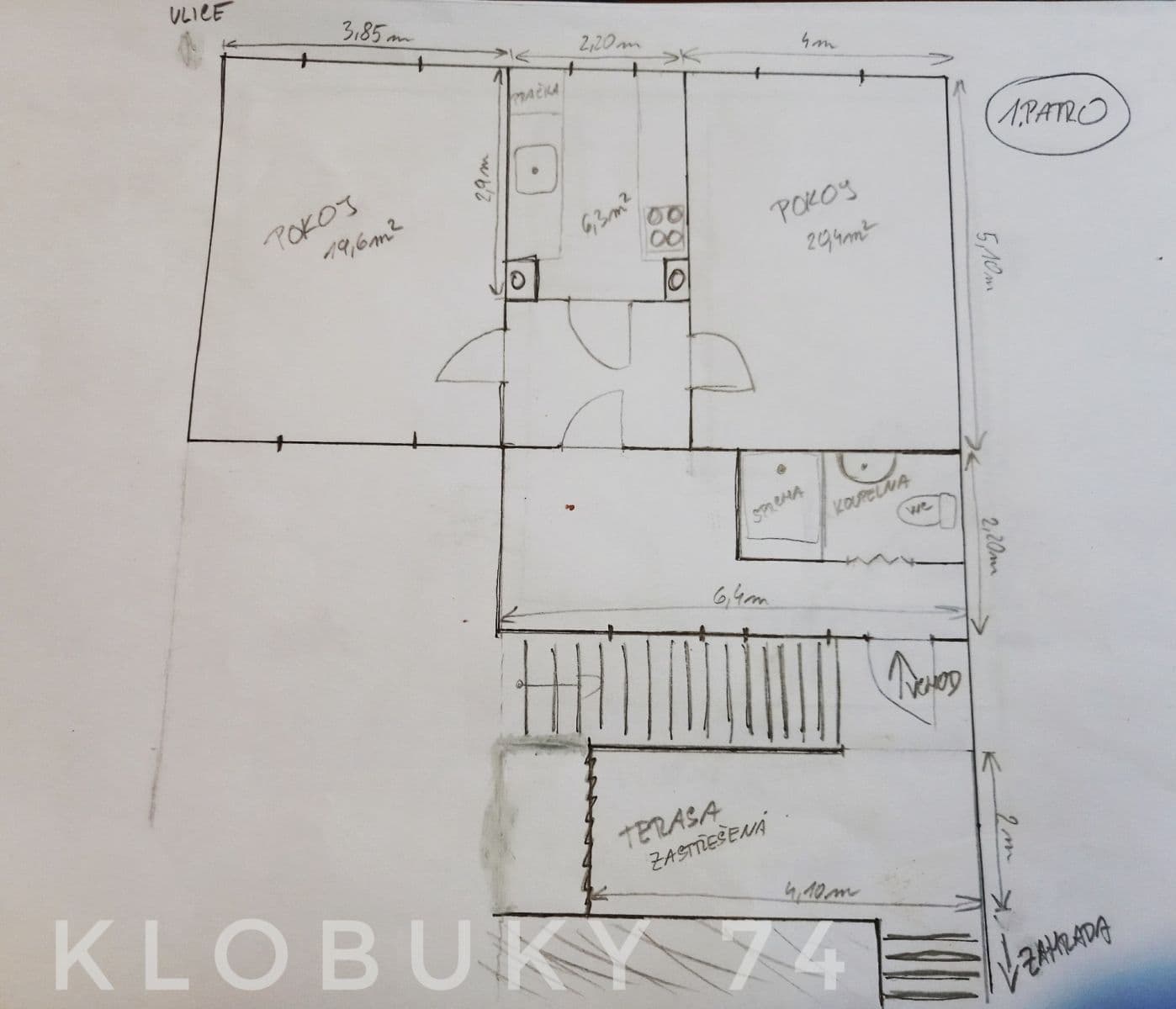 Prodej domu 118 m², pozemek 783 m², Nádražní, Klobuky, Středočeský kraj Prodej domu 118 m², pozemek 783 m², Nádražní, Klobuky, Středočeský kraj
