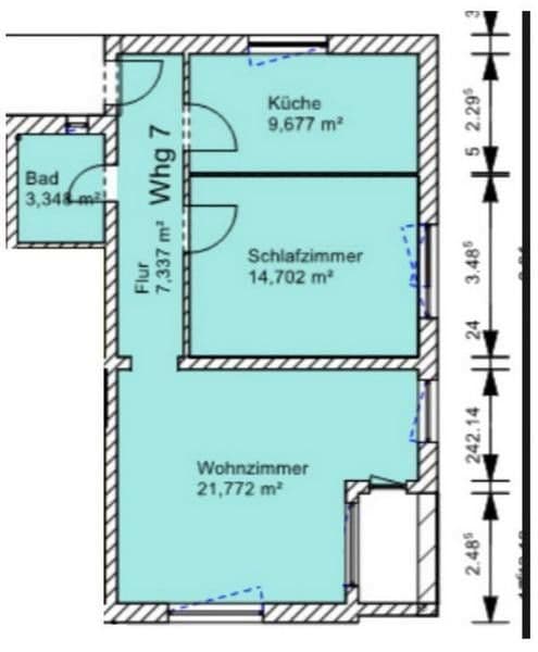 Pronájem bytu 2+1 58 m², Hamburg, Hamburg Pronájem bytu 2+1 58 m², Hamburg, Hamburg