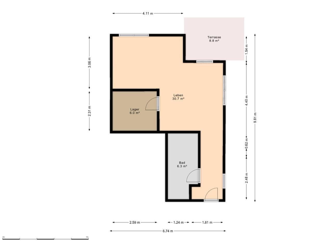 Pronájem bytu 1+1 52 m², Kamillenweg 32, Osnabrück-Voxtrup, Dolní Sasko Pronájem bytu 1+1 52 m², Kamillenweg 32, Osnabrück-Voxtrup, Dolní Sasko