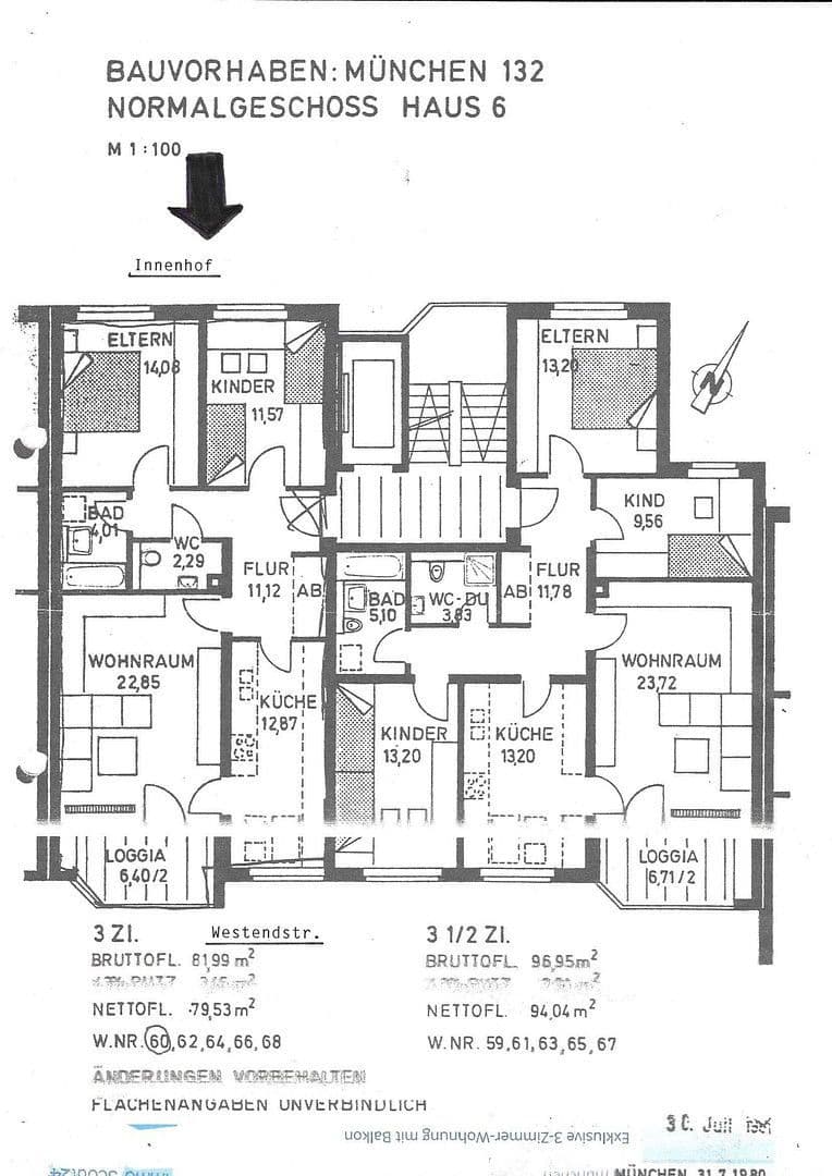 Prodej bytu 3+1 80 m², Westendstrasse 266a, München, Bavorsko Prodej bytu 3+1 80 m², Westendstrasse 266a, München, Bavorsko
