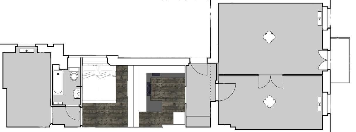 Prodej bytu 4+1 80 m², Berlin, Berlín Prodej bytu 4+1 80 m², Berlin, Berlín