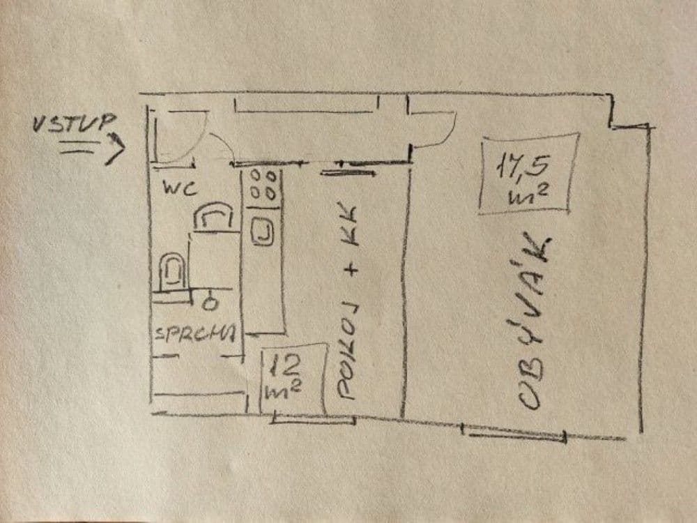 Pronájem bytu 1+1 43 m², Lužická, Brno, Jihomoravský kraj Pronájem bytu 1+1 43 m², Lužická, Brno, Jihomoravský kraj