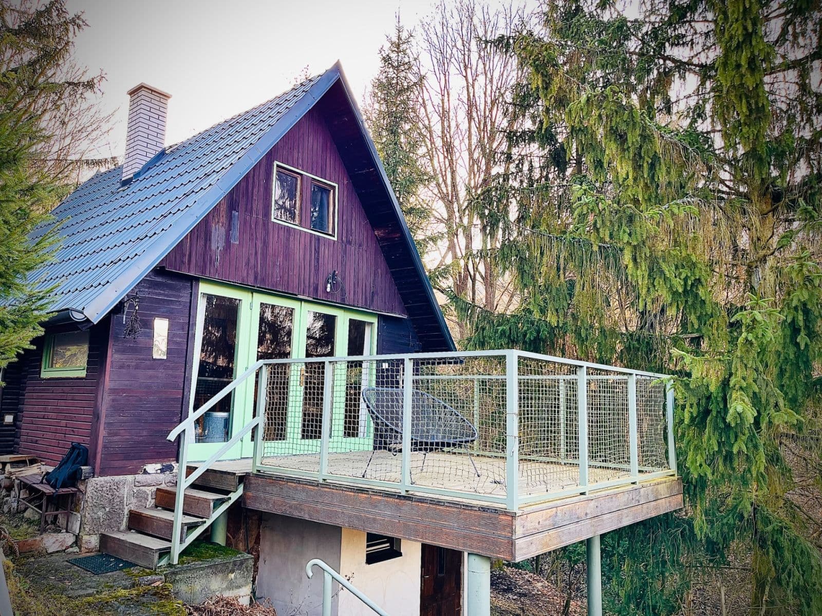 Prodej chaty, chalupy 56 m², pozemek 1.100 m², Nižbor, Středočeský kraj Prodej chaty, chalupy 56 m², pozemek 1.100 m², Nižbor, Středočeský kraj