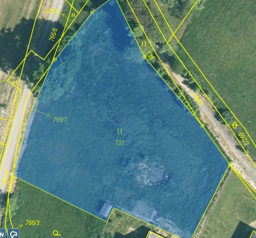 Prodej pozemku 3.207 m², Svatá Maří, Jihočeský kraj Prodej pozemku 3.207 m², Svatá Maří, Jihočeský kraj