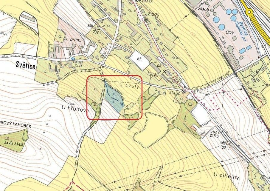 Prodej pozemku 8.573 m², Bystřany, Ústecký kraj Prodej pozemku 8.573 m², Bystřany, Ústecký kraj