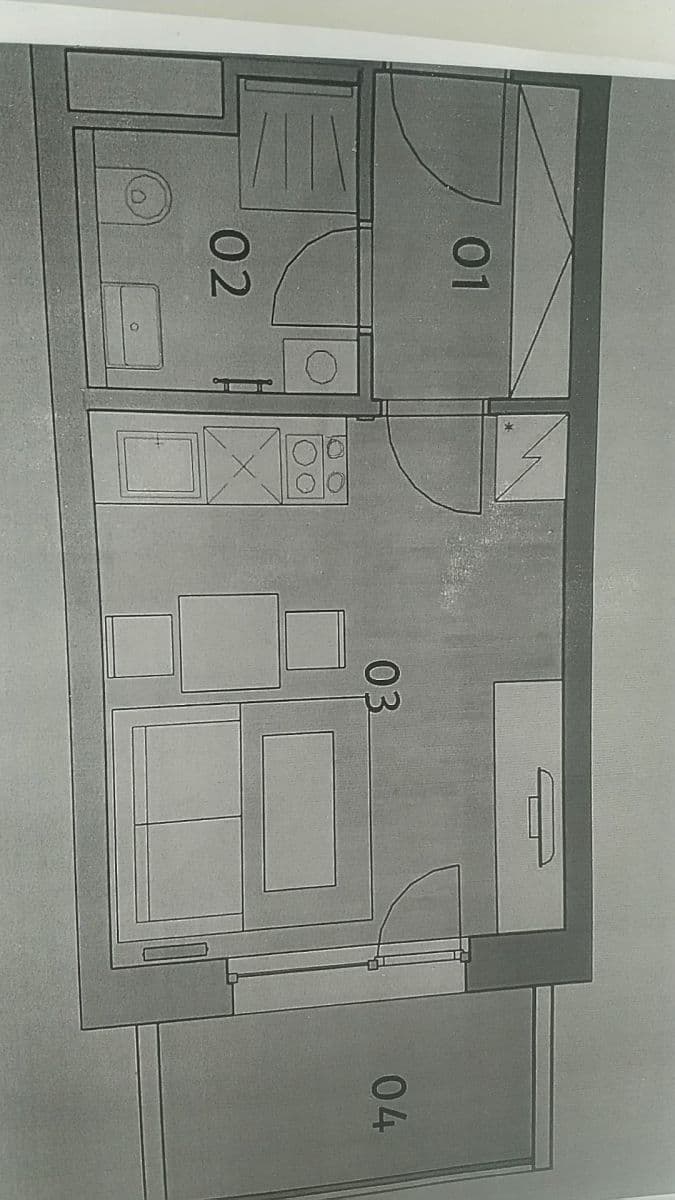 Pronájem bytu 1+kk 32 m², Nebřenická, Praha, Praha Pronájem bytu 1+kk 32 m², Nebřenická, Praha, Praha