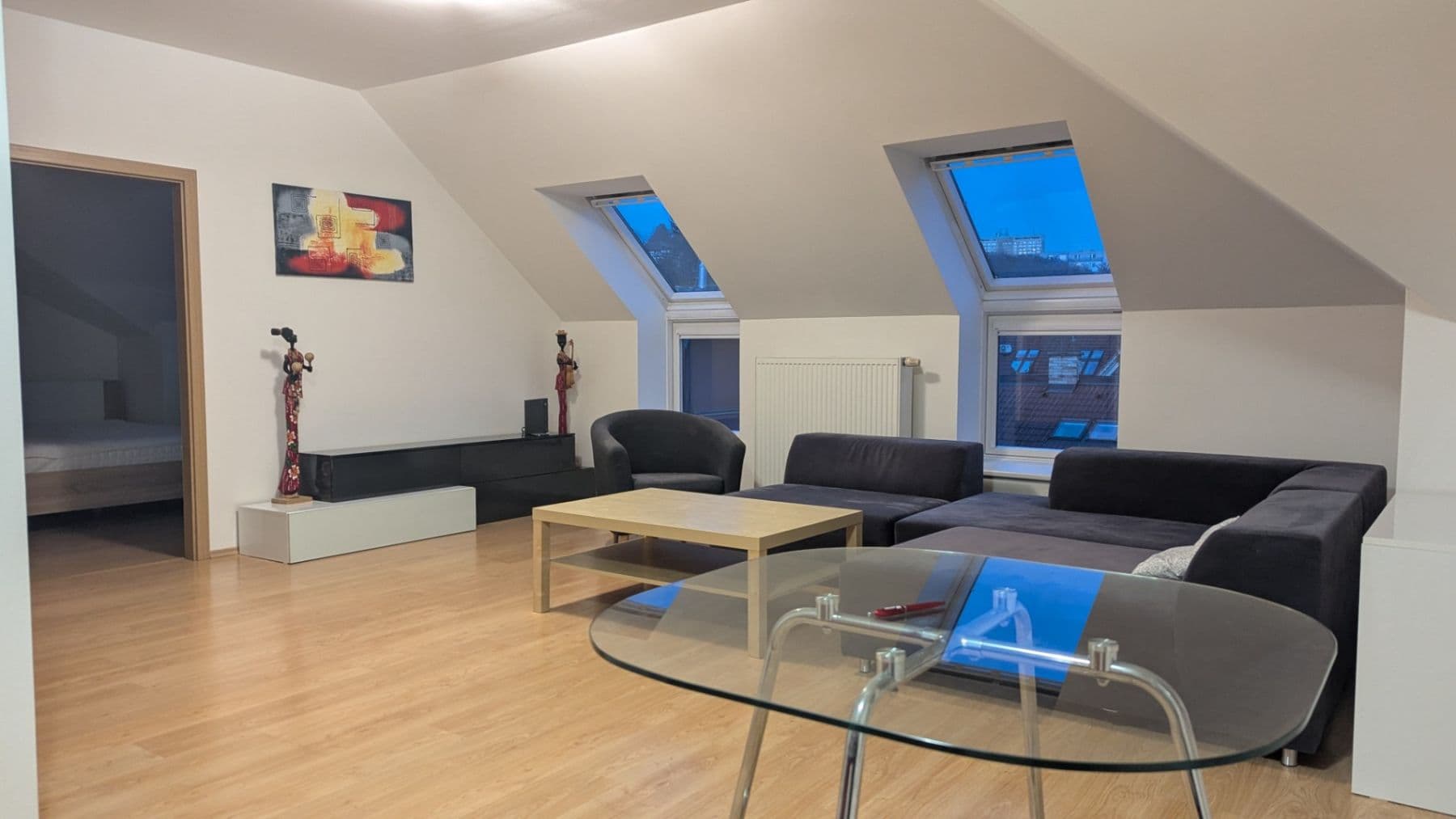 Pronájem bytu 2+kk 62 m², Na Lávce, Praha, Praha Pronájem bytu 2+kk 62 m², Na Lávce, Praha, Praha