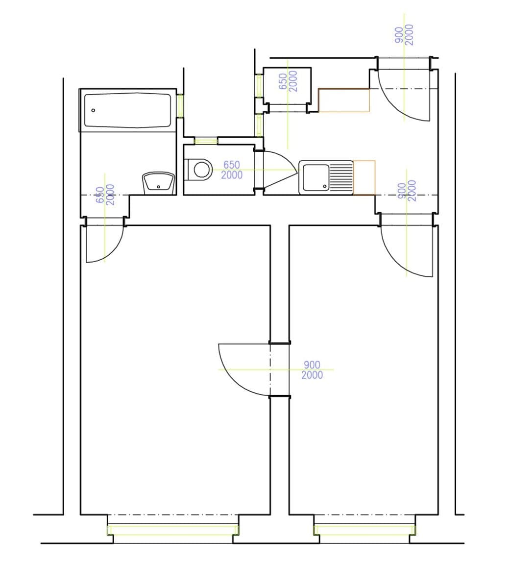 Pronájem bytu 2+kk 45 m², Holandská, Praha, Praha Pronájem bytu 2+kk 45 m², Holandská, Praha, Praha