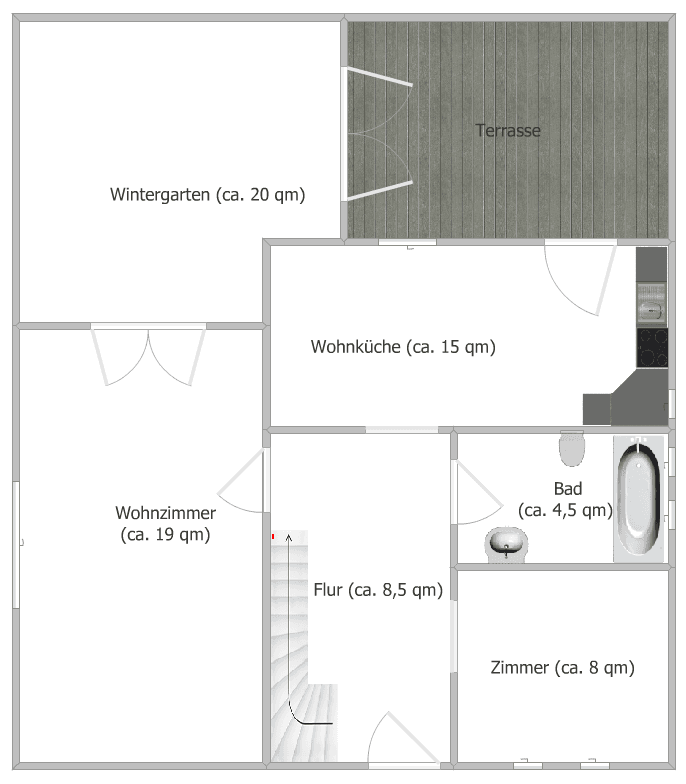 Prodej domu 110 m², pozemek 750 m², Hetlingen, Šlesvicko-Holštýnsko Prodej domu 110 m², pozemek 750 m², Hetlingen, Šlesvicko-Holštýnsko