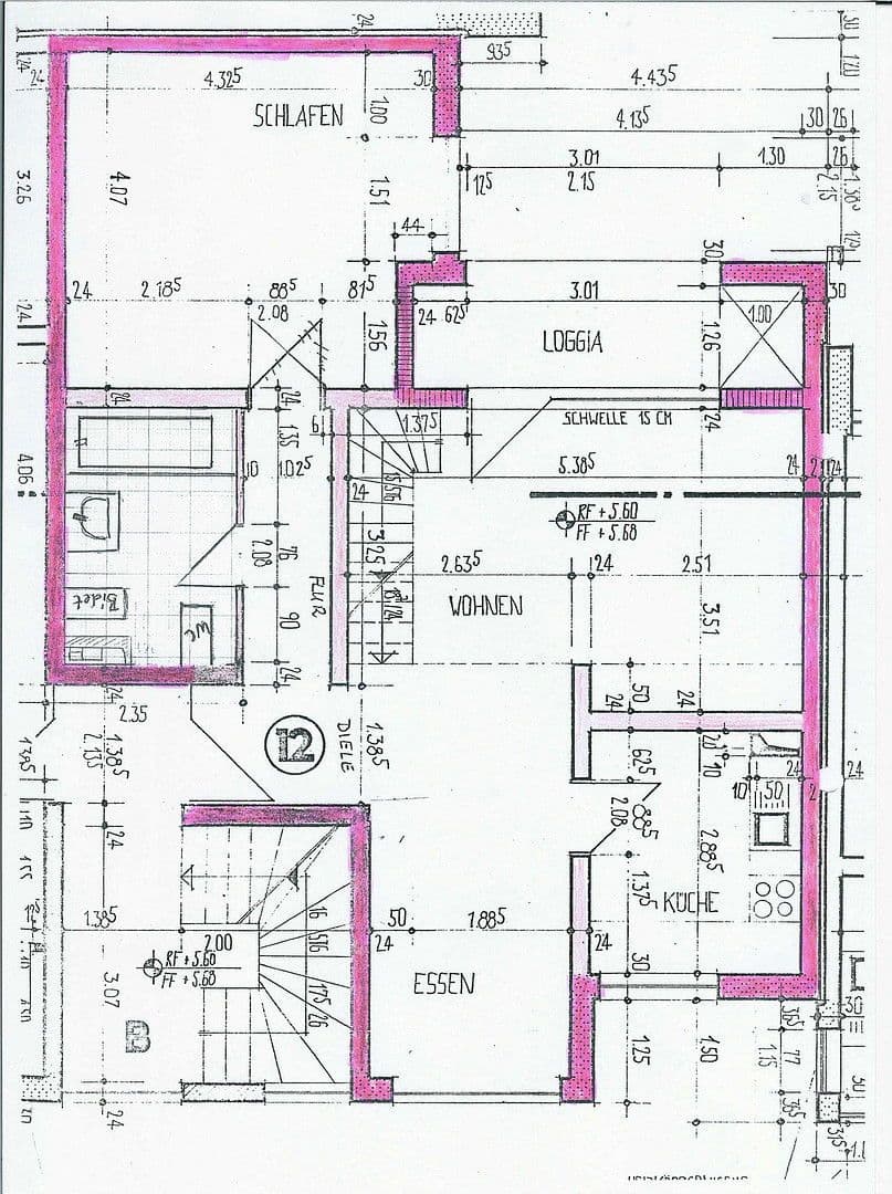 Pronájem bytu 2+kk 85 m², Saalburgstraße 59, Bad Homburg vor der Höhe, Hessen Pronájem bytu 2+kk 85 m², Saalburgstraße 59, Bad Homburg vor der Höhe, Hessen