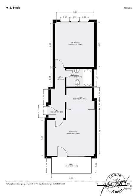 Prodej bytu 2+1 57 m², Düsseldorf, Severní Porýní-Vestfálsko Prodej bytu 2+1 57 m², Düsseldorf, Severní Porýní-Vestfálsko
