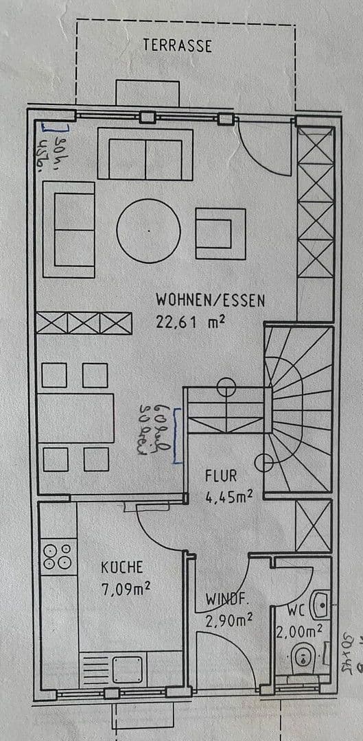 Prodej domu 101 m², pozemek 98 m², Pleinfeld, Bavorsko Prodej domu 101 m², pozemek 98 m², Pleinfeld, Bavorsko