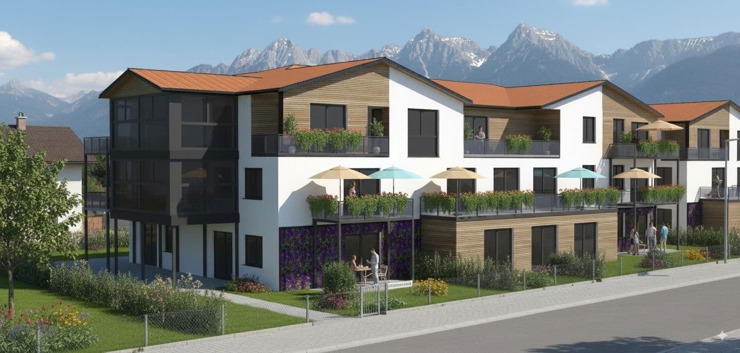 Prodej bytu 1+1 30 m², Geigenbauerstraße 24 - 26, Füssen, Bavorsko Prodej bytu 1+1 30 m², Geigenbauerstraße 24 - 26, Füssen, Bavorsko