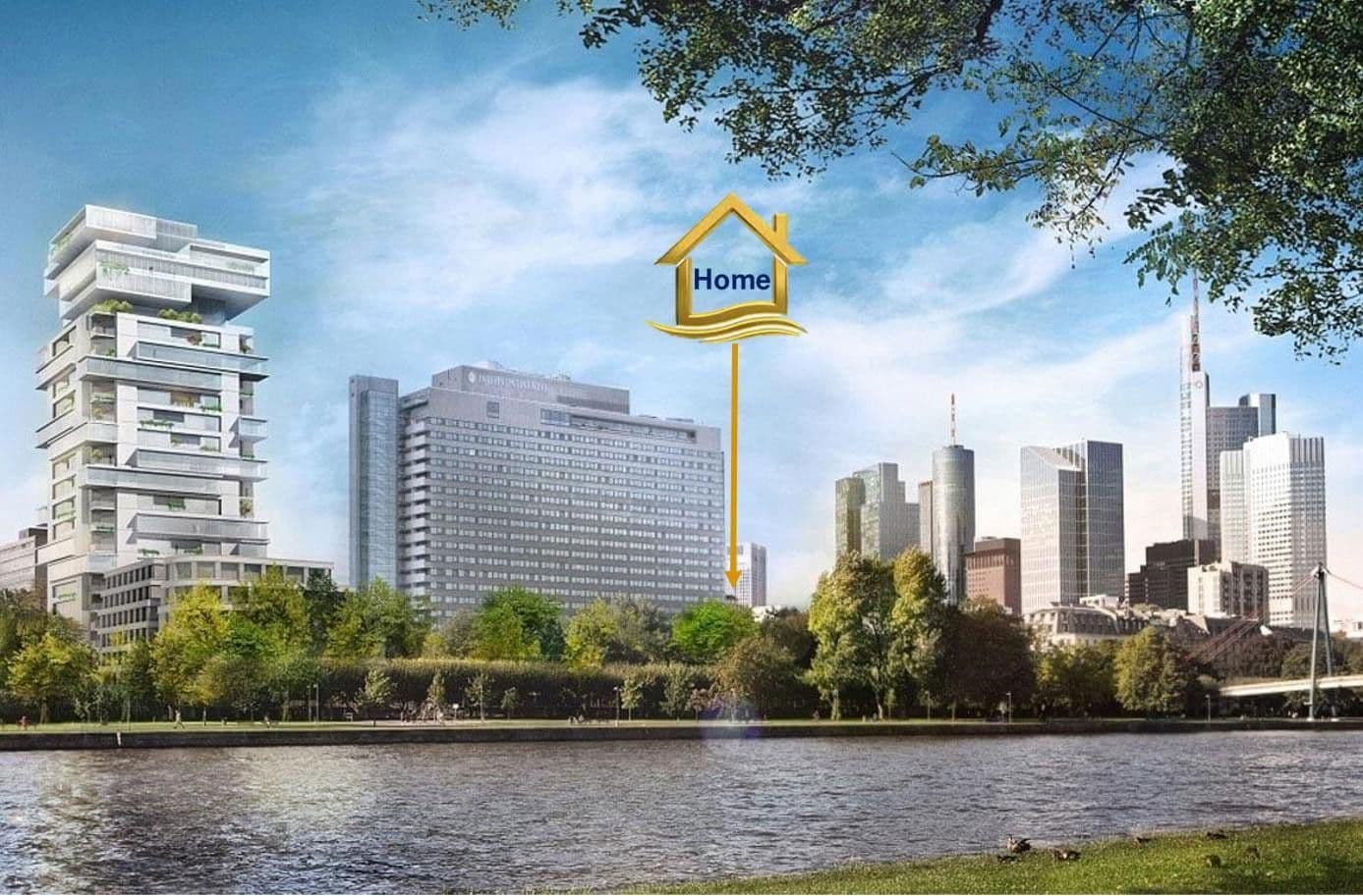 Pronájem bytu 2+1 55 m², Frankfurt am Main, Hessen Pronájem bytu 2+1 55 m², Frankfurt am Main, Hessen