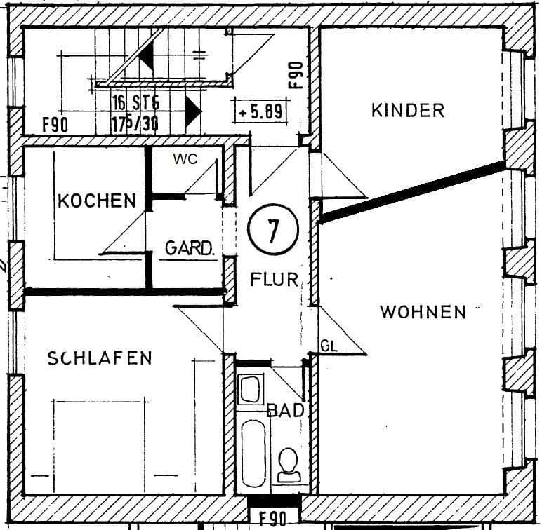 Pronájem bytu 3+1 76 m², Hauptstraße 12, Stockach, Bádensko-Württembersko Pronájem bytu 3+1 76 m², Hauptstraße 12, Stockach, Bádensko-Württembersko