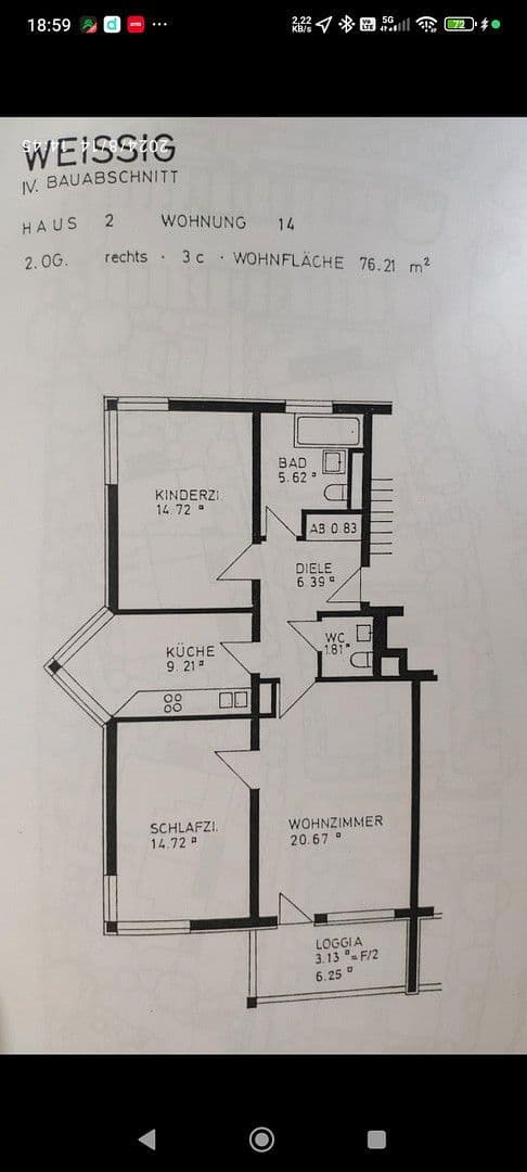 Prodej bytu 3+1 76 m², Zum Heiderand 30, Dresden - Weißig, Sasko Prodej bytu 3+1 76 m², Zum Heiderand 30, Dresden - Weißig, Sasko